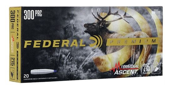 Federal P300PRCTA3 Premium 300PRC 210gr Terminal Ascent 20 Per Box/10 Case view 2