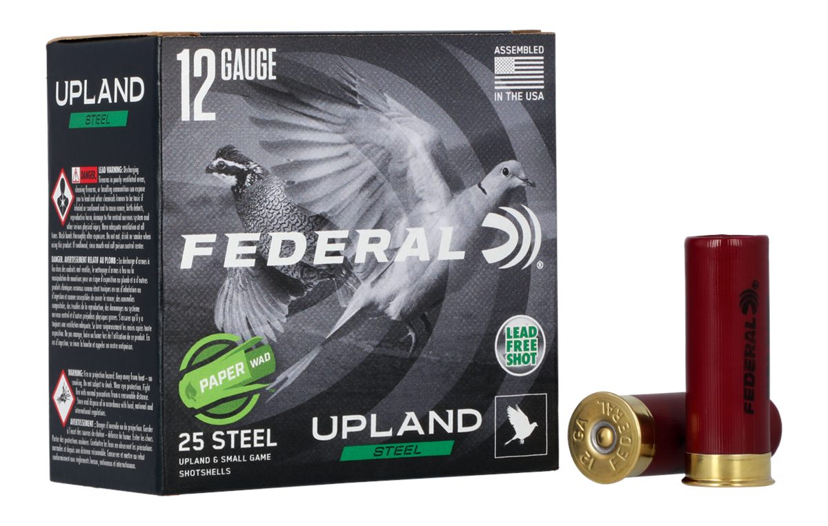 Federal USH122W75 Upland Field Range Paper Wad 12 Gauge 2.75in 1oz 7.5 Shot