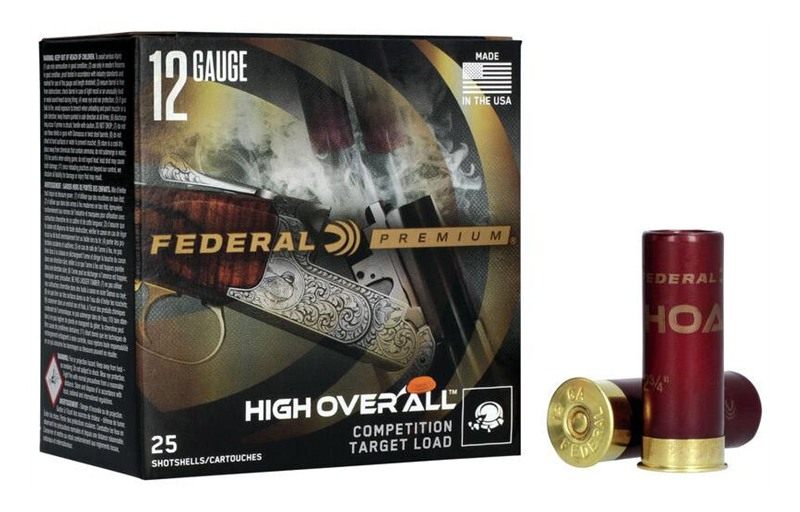 Federal Ammo HOA12H18 Premium High Over All 12 Gauge 2.75in 1oz 8 Shot 25 P