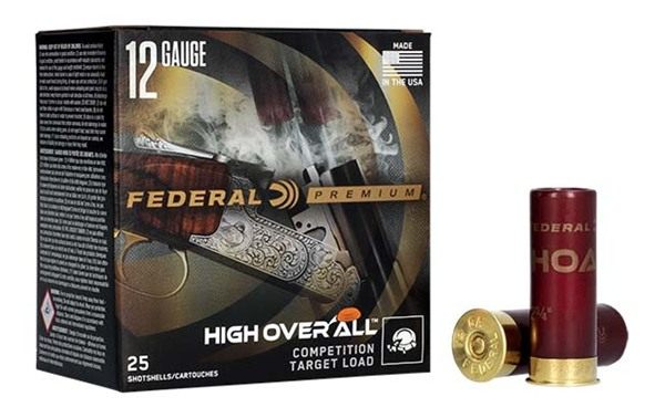 Federal HOA12H8 Premium High Over All 12 Gauge 2.75in 1 1/8oz 8 Shot 25 Per view 3