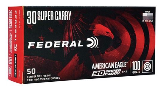 Federal Cartridge AE30SCA American Eagle Handgun 30 Super Carry 100gr Full view 2