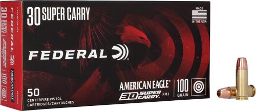 Federal Cartridge AE30SCA American Eagle Handgun 30 Super Carry 100gr Full view 4