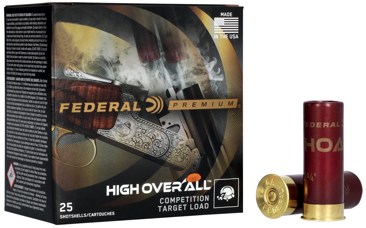 Federal Ammo HOA289 Premium High Over All 28 Gauge 2.75in 3/4oz 9 Shot 25 P