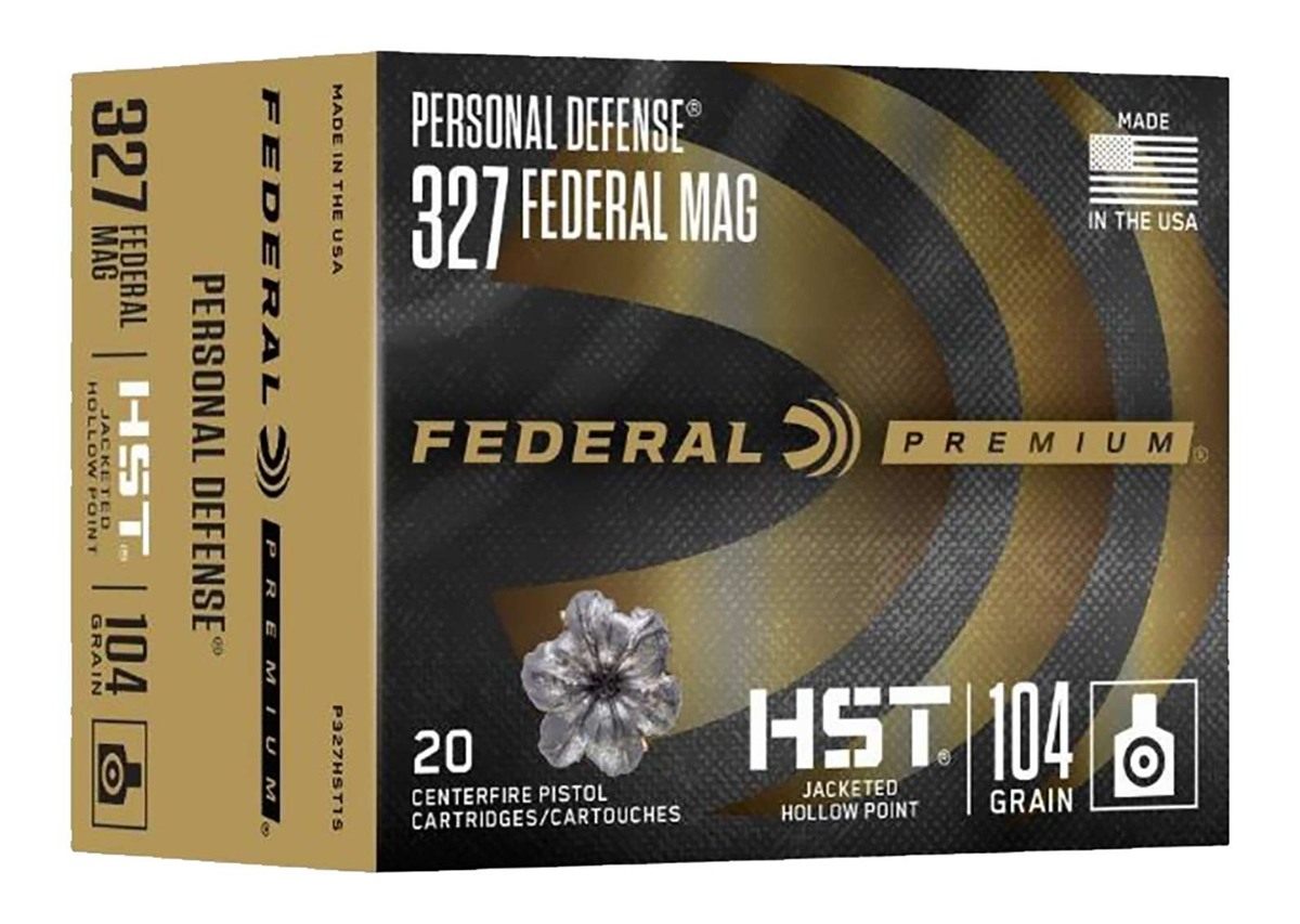 Federal P327HST1S Premium Personal Defense 327 104gr Jacketed Hollow Point