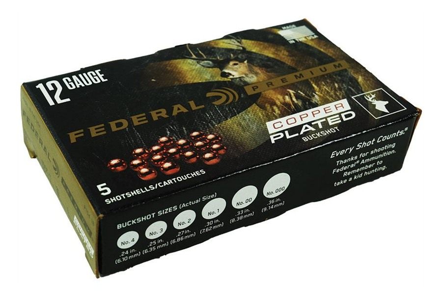 Federal P1541B Premium Max Buck 12 Gauge 2.75in 1 16 Pellets 5 Per Box/50 C view 7