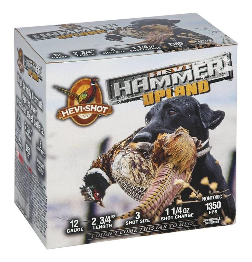 Hevi-Shot HS29103 Upland 12 Gauge 2.75in 1 1/4oz Steel/Bismuth 3 25 Per Box view 2