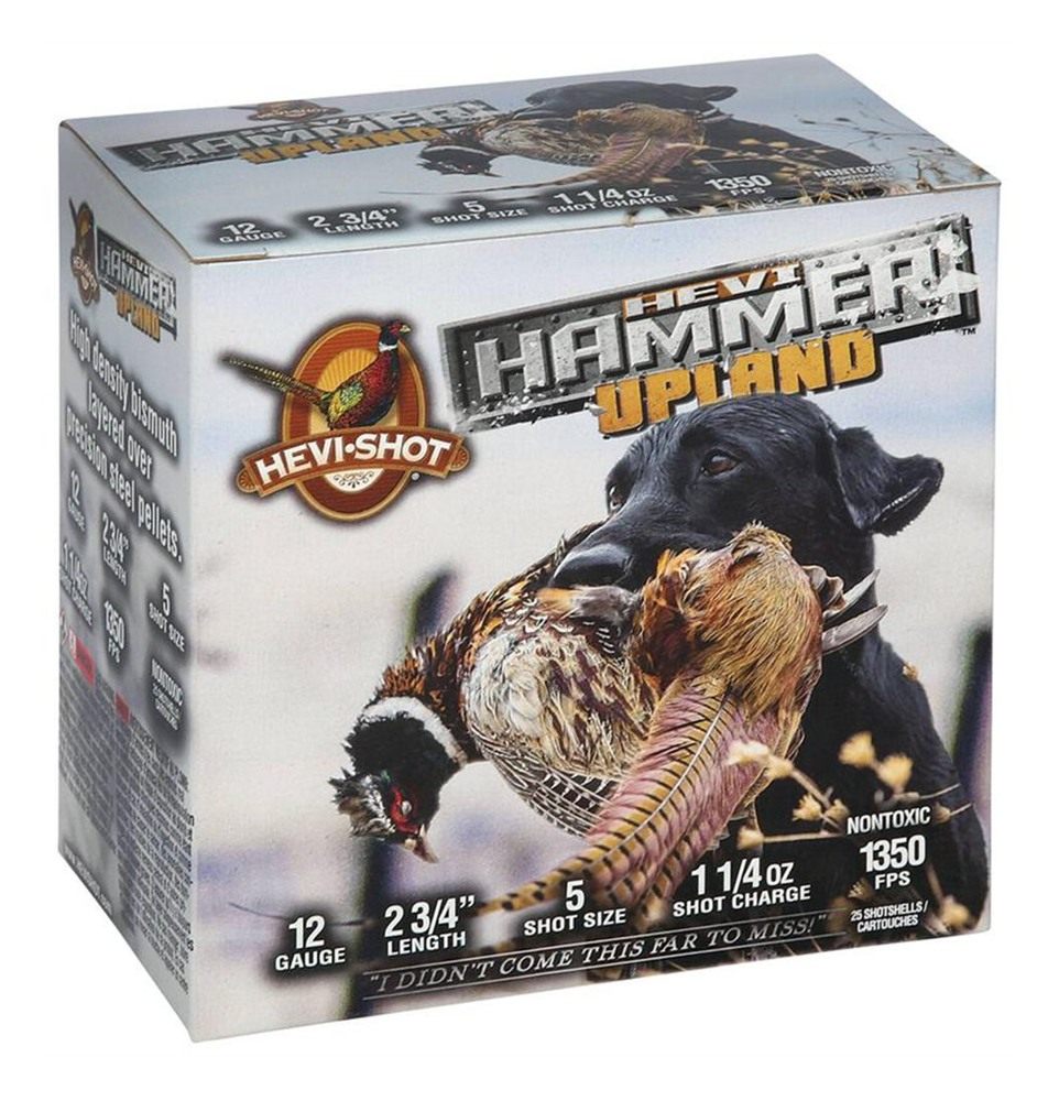 Hevi-Shot HS29105 Upland 12 Gauge 2.75in 1 1/4oz Steel/Bismuth 5 25 Per Box view 2