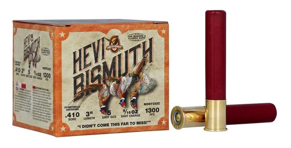 Hevi Shot HS19715 Upland 410 Gauge 3in 9/16oz Bismuth 5 25 Per Box/10 Case view 5