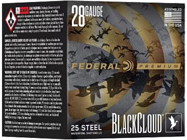 Federal Ammo PWBX2854 Black Cloud FS 28 Gauge 3in 3/4oz 4 Shot 25 Per Box/1 view 2
