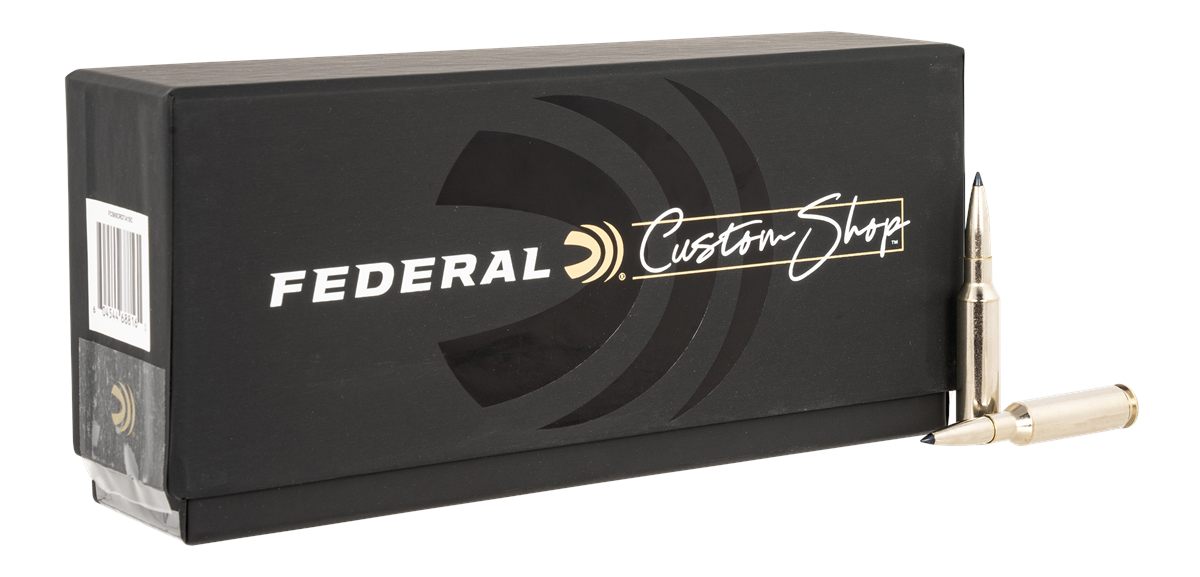 Federal FCS65CRDTA1SC Custom Rifle Ammo Shop 6.5 Creedmoor 130gr Terminal A