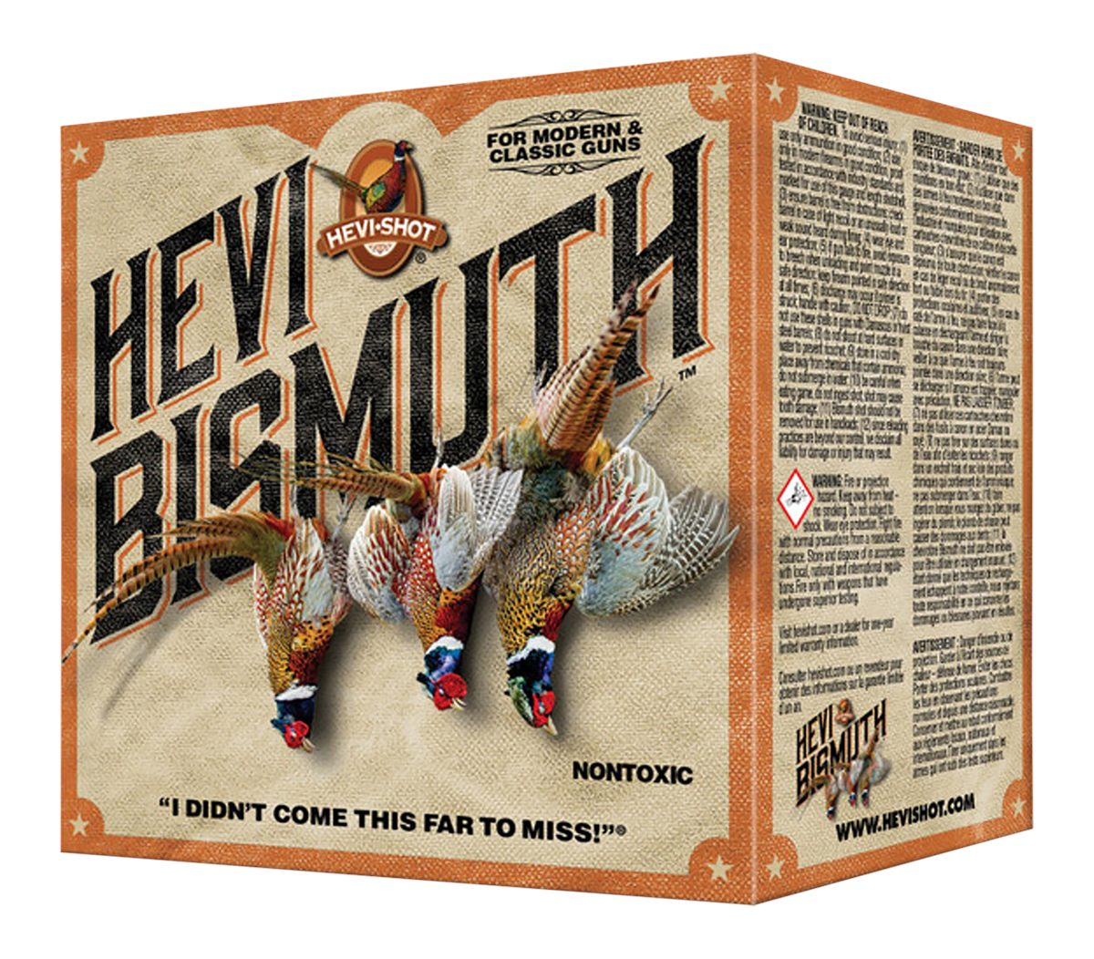 Hevi-Shot HS16713 Upland 16 Gauge 2.75in 1 1/8oz Bismuth 3 25 Per Box/10 Ca