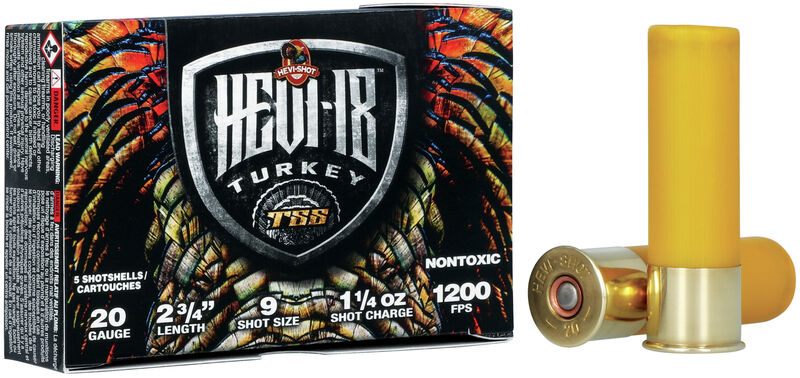 Hevi Shot TSS Turkey 20ga 2-3/4in 1/4oz 1200 fps 9 5/ct