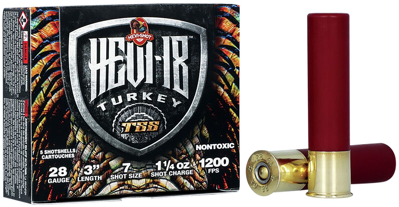 Hevi Shot HS7287 TSS Turkey 28 Gauge 3in 1 1/4oz Tungsten 7 5 Per Box/10 Ca