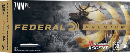Federal Cartridge P7PRCTA1 Premium Terminal Ascent 7mmPRC 155gr 20 Per Box/ view 3