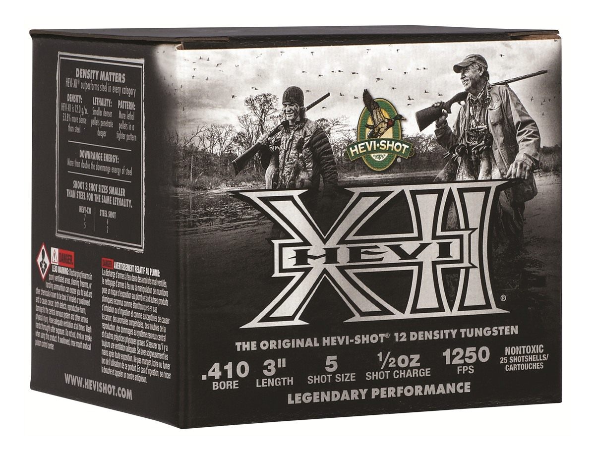 Hevi-Shot HS54105 410 Gauge 3in 1/2oz Tungsten 5 25 Per Box/5 Case