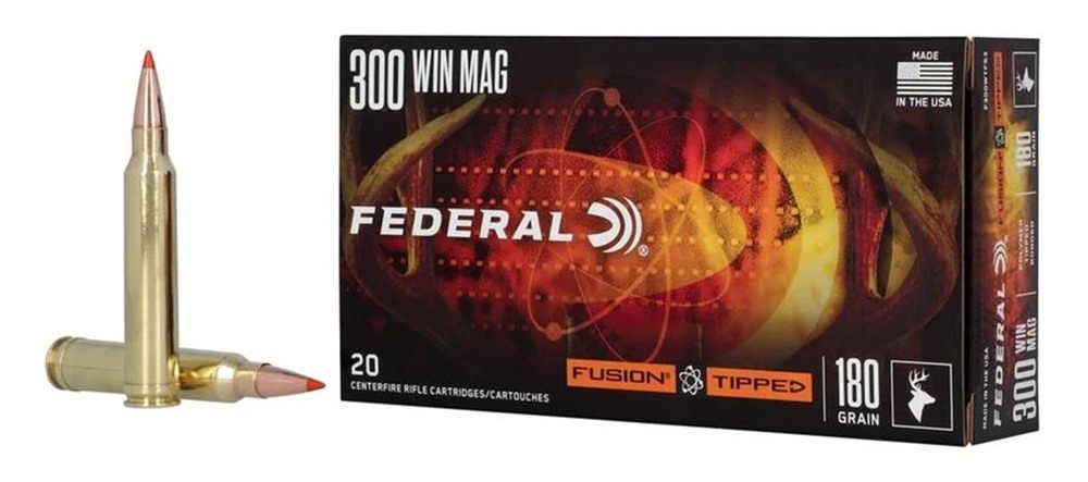 Federal Cartridge F300WTFS3 Fusion 300 WinMag 180gr Bonded Soft Point 20 Pe view 2