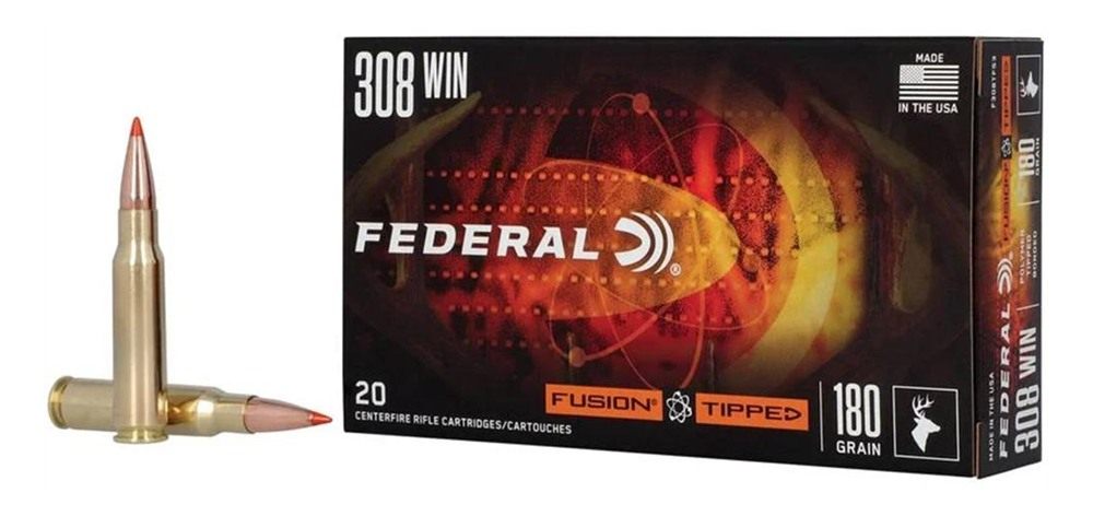 Federal F308TFS3 Fusion 308 Win 180gr Bonded Soft Point 20 Per Box/10 Case view 2