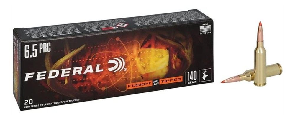 Federal F65PRCTFS1 Fusion 6.5PRC 140gr Tipped 20 Per Box/10 Case view 2