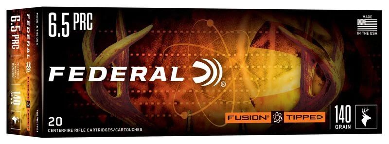 Federal F65PRCTFS1 Fusion 6.5PRC 140gr Tipped 20 Per Box/10 Case view 4