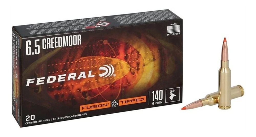 Federal F65CRDTFS1 Fusion 6.5 Creedmoor 140gr Bonded Soft Point 20 Per Box/ view 2