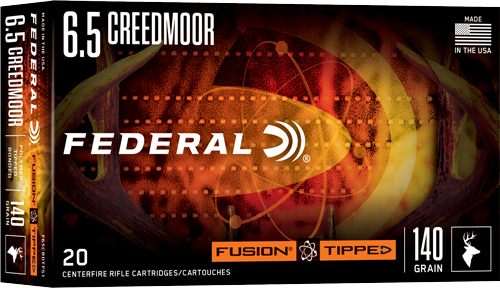 Federal F65CRDTFS1 Fusion 6.5 Creedmoor 140gr Bonded Soft Point 20 Per Box/ view 4