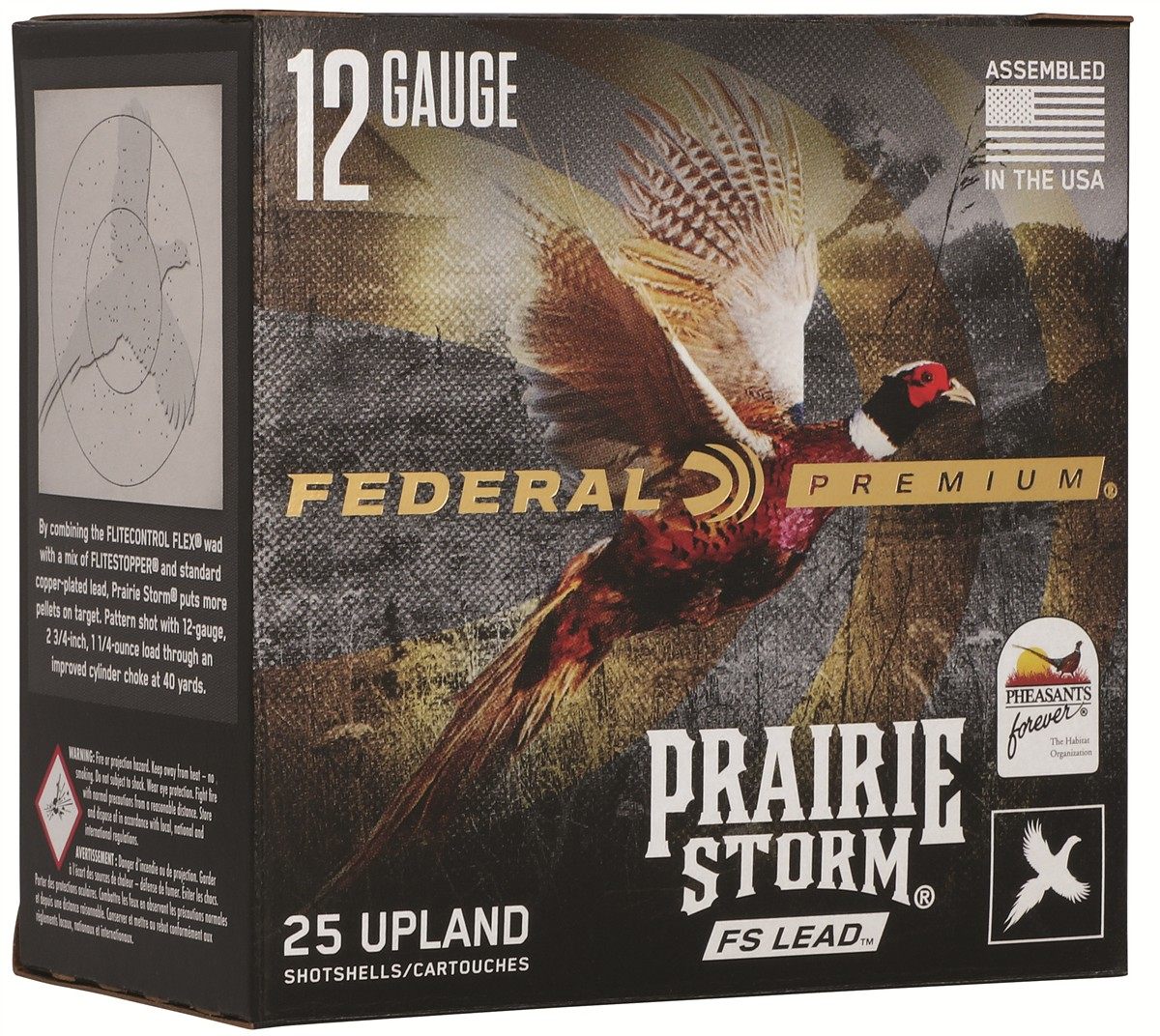 Federal PFX126FS6 Premium Prairie Storm FS 12 Gauge 2.75in 1 1/4oz 6 Shot 2 view 2