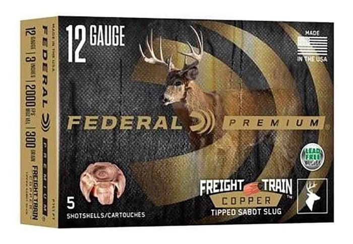 Federal P151FT Premium Freight Train 12 Gauge 3in SlugShot 5 Per Box/10 Cas view 3