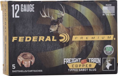 Federal P151FT Premium Freight Train 12 Gauge 3in SlugShot 5 Per Box/10 Cas view 4