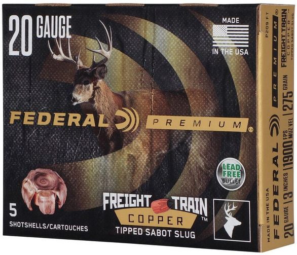 Federal P209FT Premium Freight Train 20 Gauge 3in SlugShot 5 Per Box/10 Cas view 2