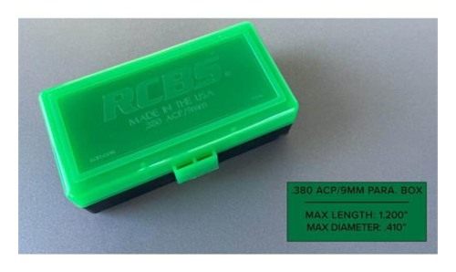 RCBS Impact Resistant Ammo Box .380 ACP