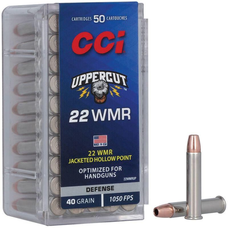CCI 22WMRUP Uppercut 40gr Jacketed Hollow Point 50 Per Box/40 Case view 2