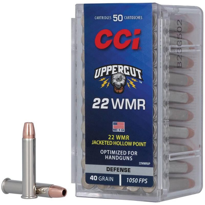 CCI 22WMRUP Uppercut 40gr Jacketed Hollow Point 50 Per Box/40 Case view 3