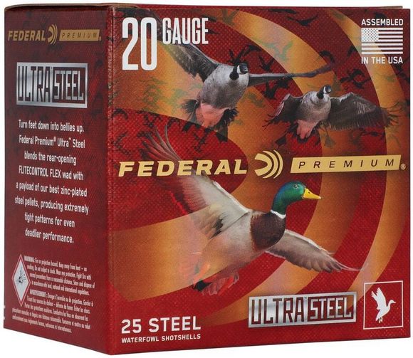 Federal Ammo PWUX2092 Premium Black Cloud 20 Gauge 3in 1oz 25 Per Box/10 Ca view 2