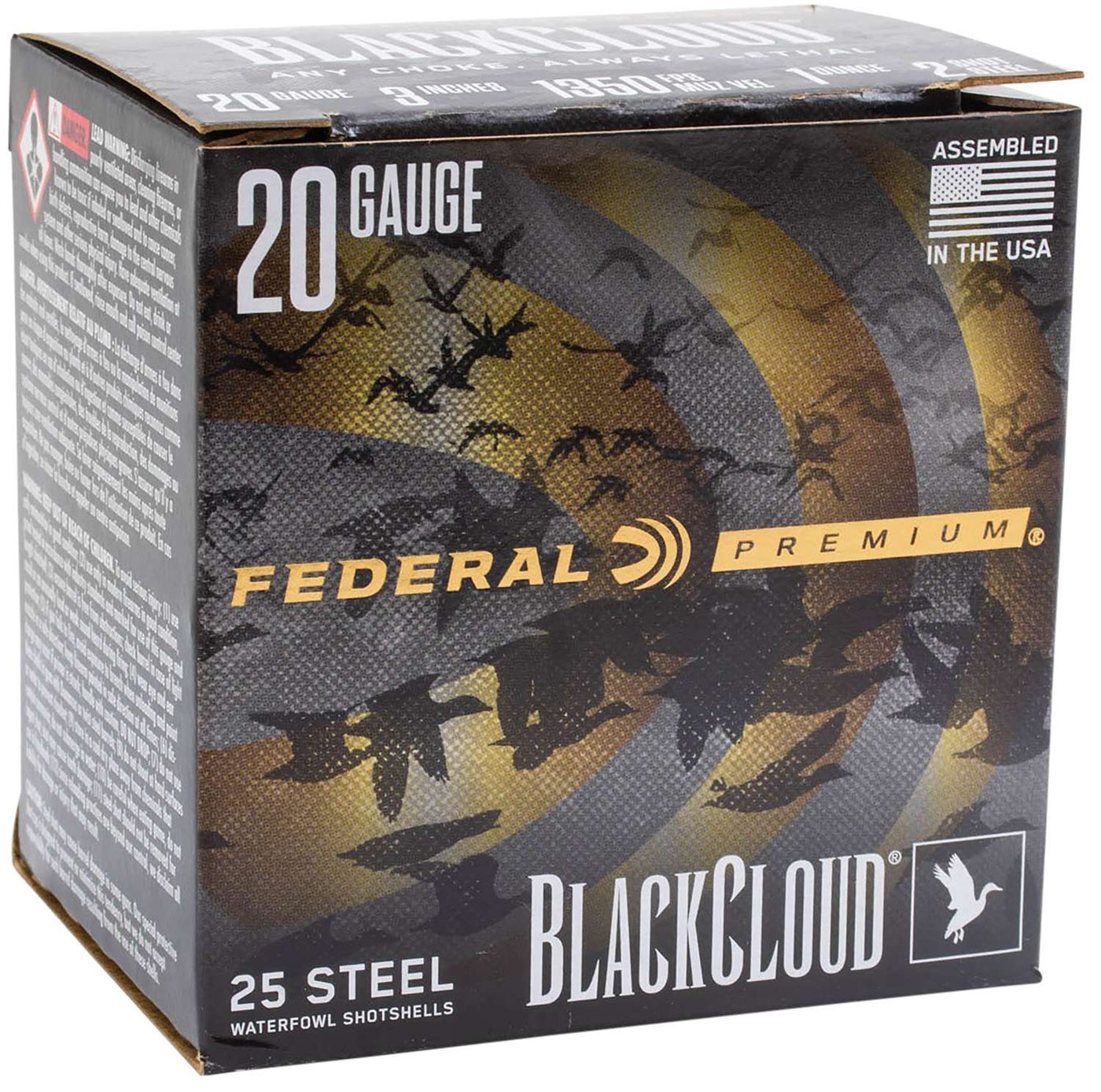 Federal Premium Ultra Steel Shotshells 20ga 3in 1oz 1400 fps 2 4 10/ct