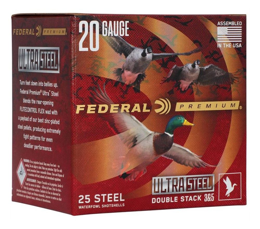 Federal Cartridge Premium Ultra Steel Shotshells 20ga 3in 1oz 1400 fps 3 5 view 2