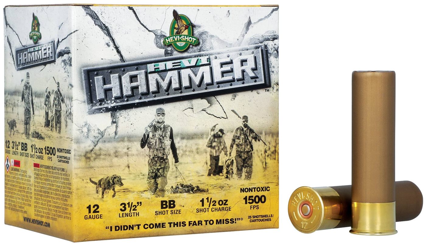 Hevi Shot Hammer 12ga 3in 1/4oz 1500 fps BB 25/ct