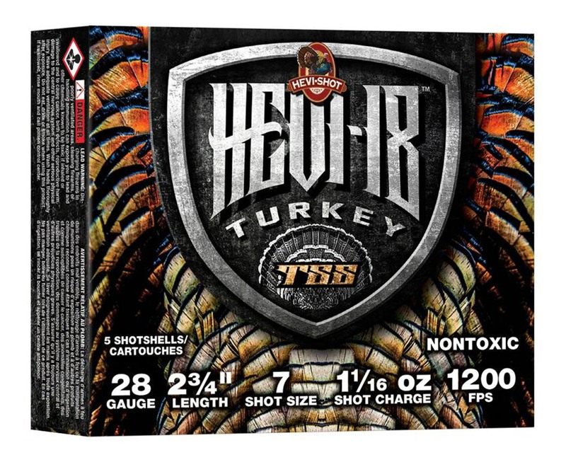 Hevi Shot Tss Turkey 28ga 2-3/4in 1/16oz 7 5rd/bx 10bx/cs