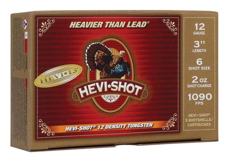 Hevi Shot Turkey 12ga 3in 2oz 1090 fps 6 5/ct