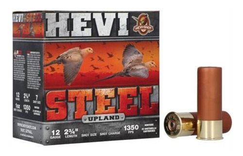 Environ Metal Hevi-Shot Upland 12ga 2-3/4in 1/8oz 1350 fps 3 25/ct