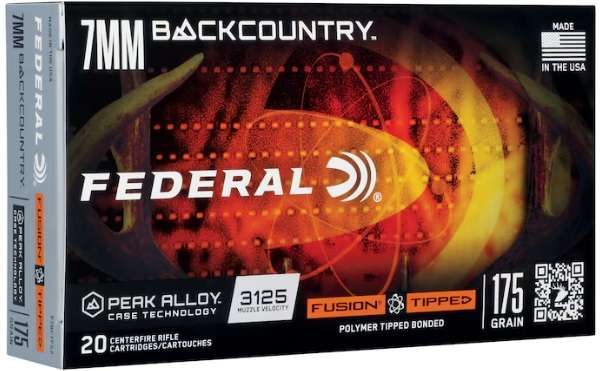 Federal Fusion Tipped Rifle Ammunition 7mm Backcountry 175gr PT 2860 fps 31 view 3