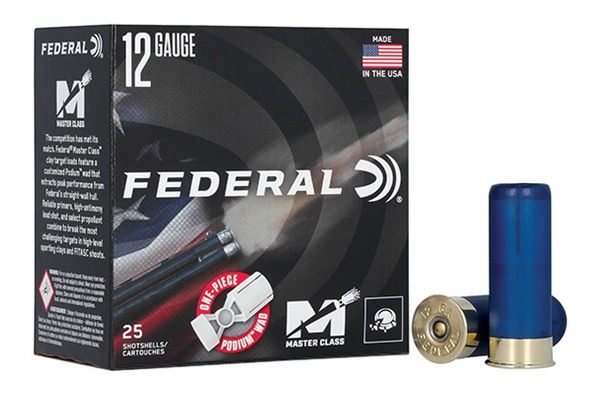 Federal MC12HC8 Master Class 12 Gauge 2.75in 1 1/8oz 8 Shot 25 Per Box/10 C view 3