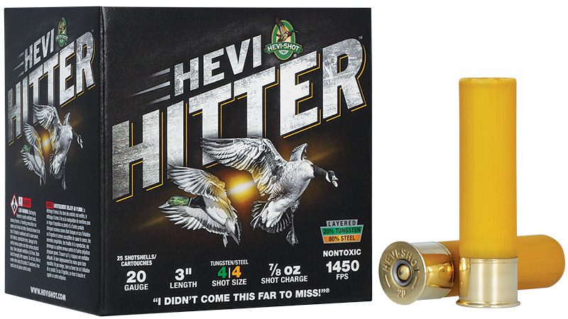 Hevi Shot Tungsten/Steel 20ga 3in 7/8oz 1450 fps 4 25/ct