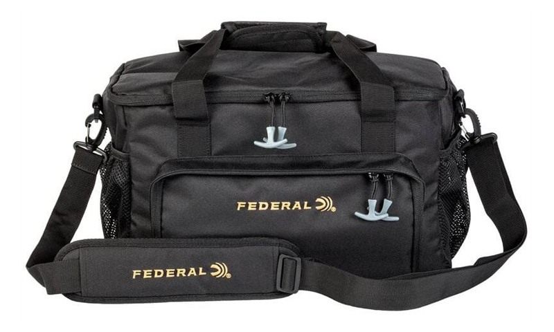 Federal Cartridge Top Gun Range Bag - Black 16inx9inx9.5in view 4