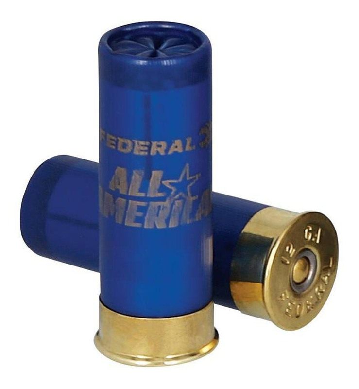 Federal Ammo FAA12L8 All-American 12 Gauge 2.75in 1 1/8oz 8 Shot 25 Per Box view 3