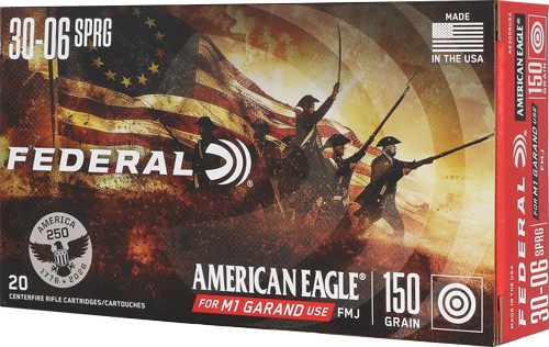 Federal Cartridge AE3006USA American Eagle 30-06 Springfield 150gr Full Met view 2