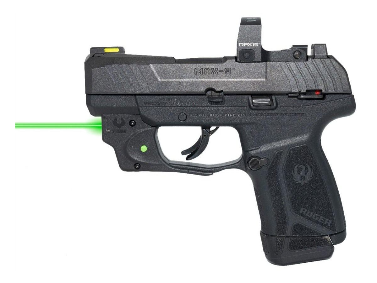 Viridian 9120045 Green Laser Sight for Ruger MAX-9 E-Series Black view 2