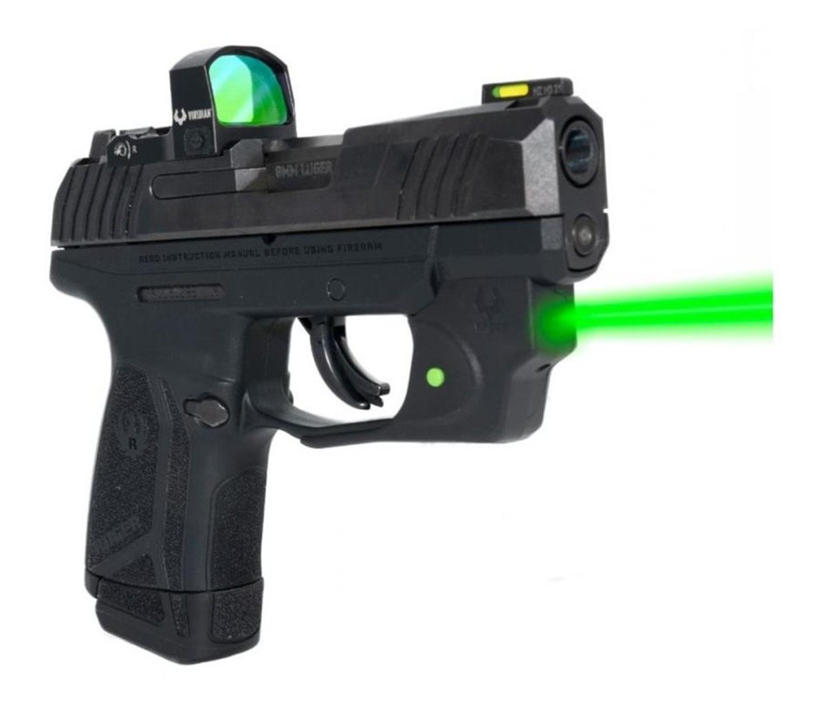Viridian 9120045 Green Laser Sight for Ruger MAX-9 E-Series Black view 3
