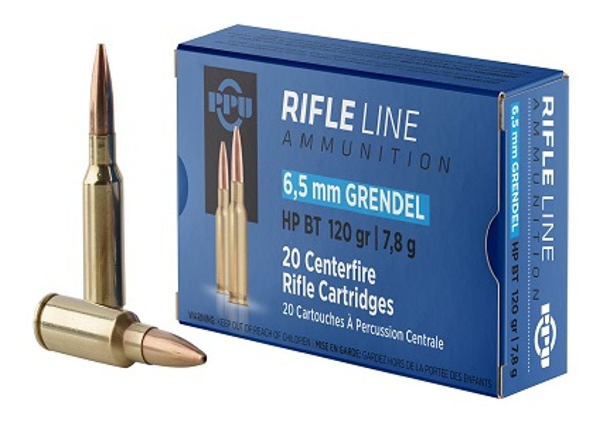 Ppu 6.5 Grendel HPBT 120GR 20RD BOX 25 PER Case
