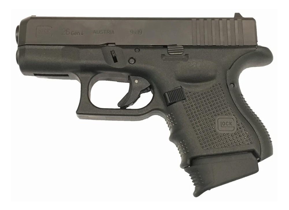 Pearce GripInc PGG42733 Magazine Extension Extended Compatible w/Glock 26/2 view 3