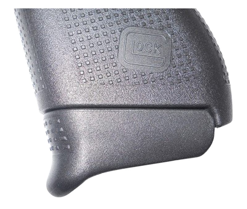 Pearce Grip PG43+1 Magazine Extension made of Polymer with Black Finish 3/4 view 3